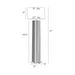 Arteriors PFC18 Fortunata 1-lt 61" Tall Floor Lamp