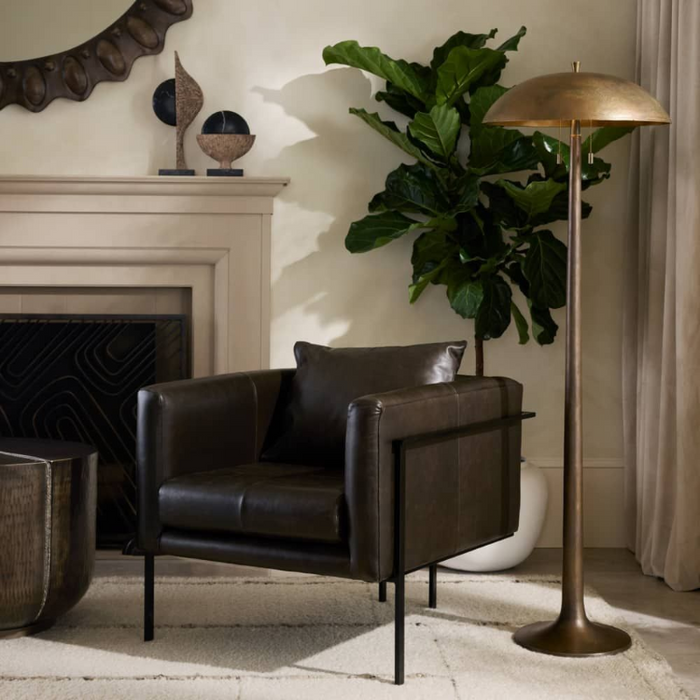 Arteriors PFI14 Fleetwood 2-lt 60" Tall Floor Lamp