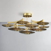 Hudson Valley PI1892609 Griston 9-lt 44" LED Semi Flush Mount