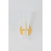 Hudson Valley 7931 Pine Island 1-lt 12" Tall Wall Sconce - Aged Brass