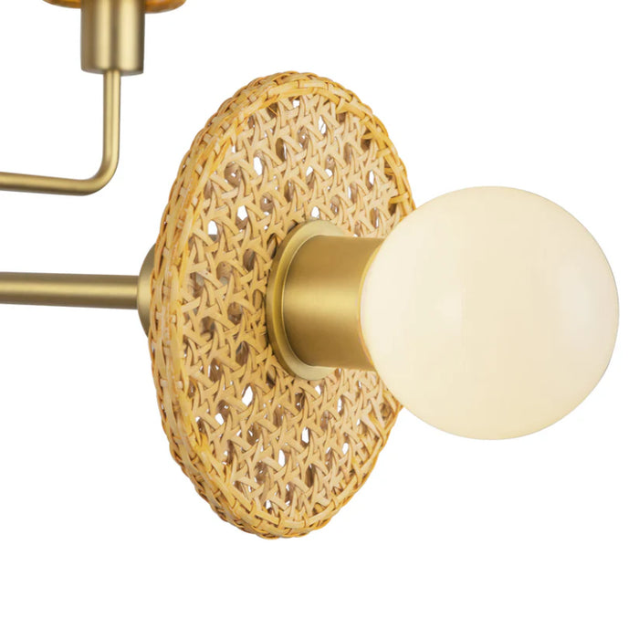 Alora Mood CH432438 Piper 4-lt 40" Chandelier - Brushed Gold