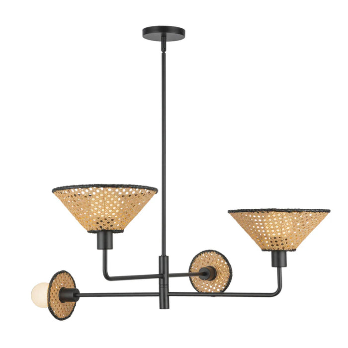 Alora Mood CH432438 Piper 4-lt 40" Chandelier - Matte Black