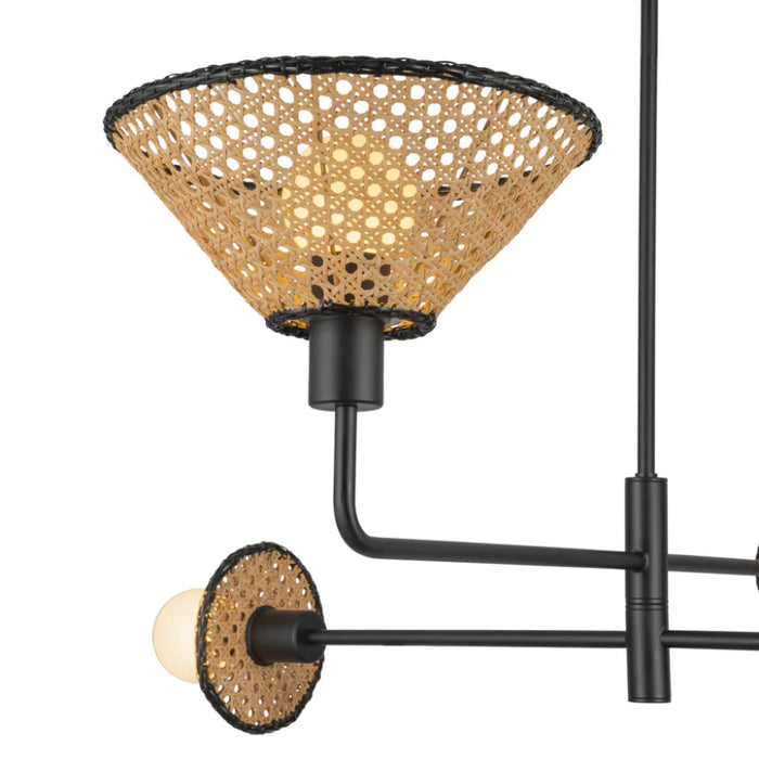 Alora Mood CH432438 Piper 4-lt 40" Chandelier - Matte Black