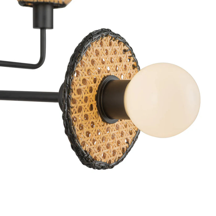 Alora Mood CH432438 Piper 4-lt 40" Chandelier - Matte Black