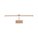 dweLED PL-11025 Reed 25" LED Picture Light - Aged Brass