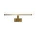 Modern Forms PL-38518 Diver 1-lt 18" LED Picture Light - Aged Brass
