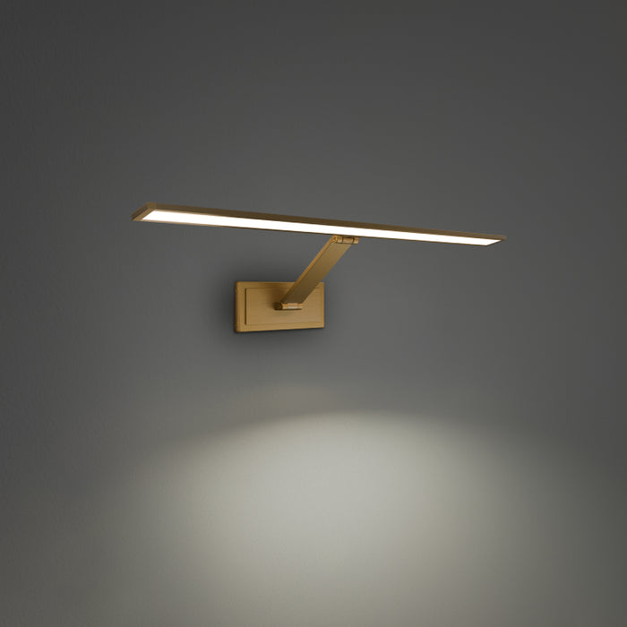 Modern Forms PL-38518 Diver 1-lt 18" LED Picture Light - Aged Brass