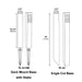 Focus Industries PL22 2.25" 3W LED Path Light, 12V