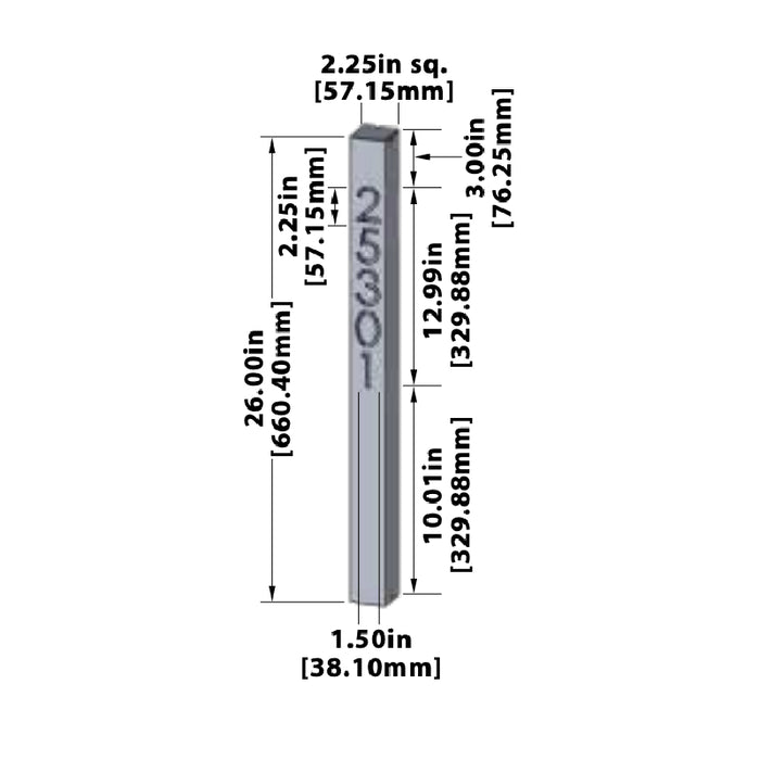 Focus Industries PL26AB 26" Tall LED Path Light