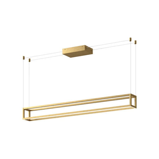 Kuzco LP45548-UNV Plaza 48" LED Linear Pendant - Brushed Gold