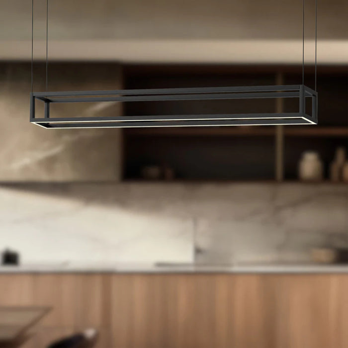 Kuzco LP45548-UNV Plaza 48" LED Linear Pendant - Black