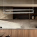 Kuzco LP45548-UNV Plaza 48" LED Linear Pendant - Brushed Nickel