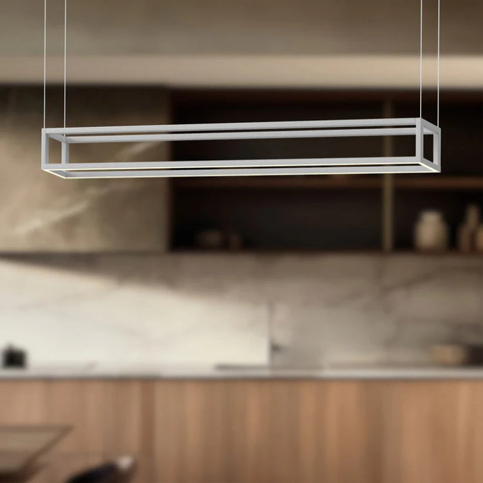 Kuzco LP45548-UNV Plaza 48" LED Linear Pendant - White