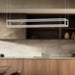 Kuzco LP45548-UNV Plaza 48" LED Linear Pendant - White