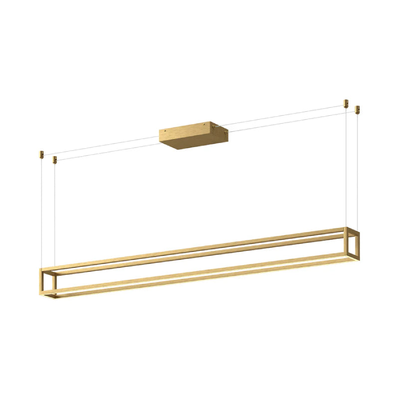 Kuzco LP45560-UNV Plaza 60" LED Linear Pendant - Brushed Gold