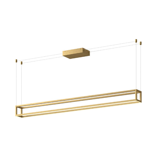 Kuzco LP45560-UNV Plaza 60" LED Linear Pendant - Brushed Gold