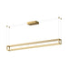 Kuzco LP45560-UNV Plaza 60" LED Linear Pendant - Brushed Gold