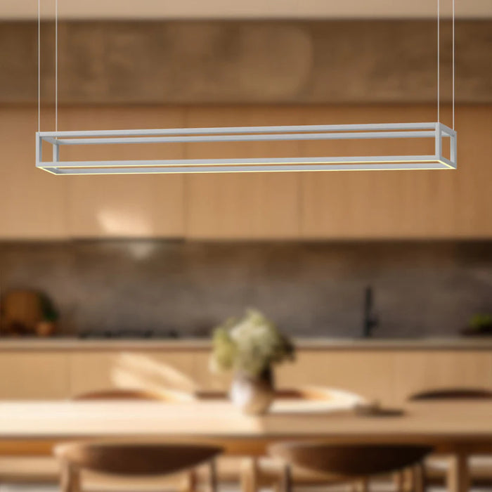 Kuzco LP45560-UNV Plaza 60" LED Linear Pendant - White