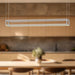 Kuzco LP45560-UNV Plaza 60" LED Linear Pendant - White