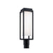 Modern Form PM-W73520 frame 1-lt 20" Tall LED Outdoor Post Light - Black