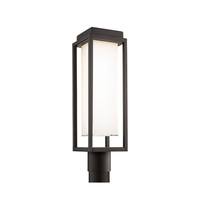 Modern Form PM-W73520 frame 1-lt 20" Tall LED Outdoor Post Light - Bronze