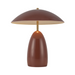 Alora Mood TL437012 Poppy 1-lt 14" Tall LED Table Lamp - Burgundy