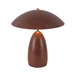 Alora Mood TL437012 Poppy 1-lt 14" Tall LED Table Lamp - Burgundy