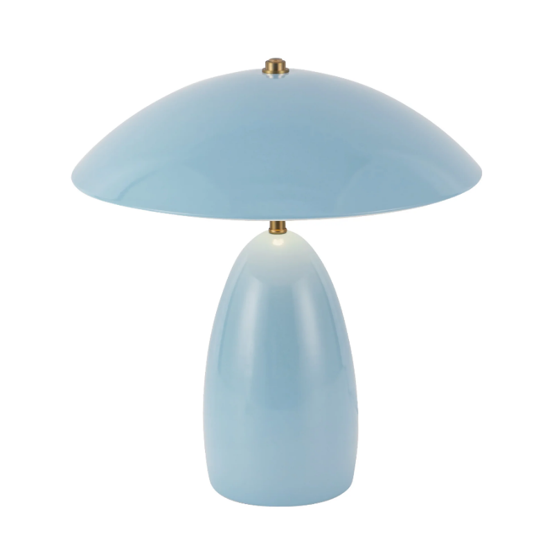 Alora Mood TL437012 Poppy 1-lt 14" Tall LED Table Lamp - Cerulean