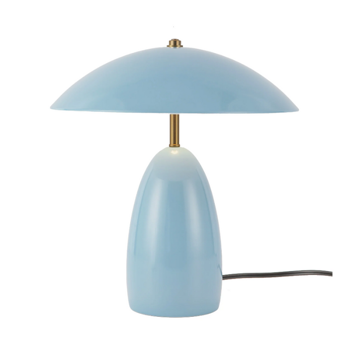 Alora Mood TL437012 Poppy 1-lt 14" Tall LED Table Lamp - Cerulean
