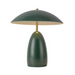 Alora Mood TL437012 Poppy 1-lt 14" Tall LED Table Lamp - Pine Green