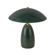 Alora Mood TL437012 Poppy 1-lt 14" Tall LED Table Lamp - Pine Green