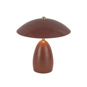 Alora Mood TL437409 Poppy 1-lt 11" Tall LED Table Lamp - Burgundy
