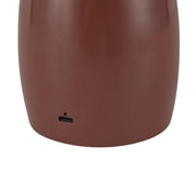 Alora Mood TL437409 Poppy 1-lt 11" Tall LED Table Lamp - Burgundy