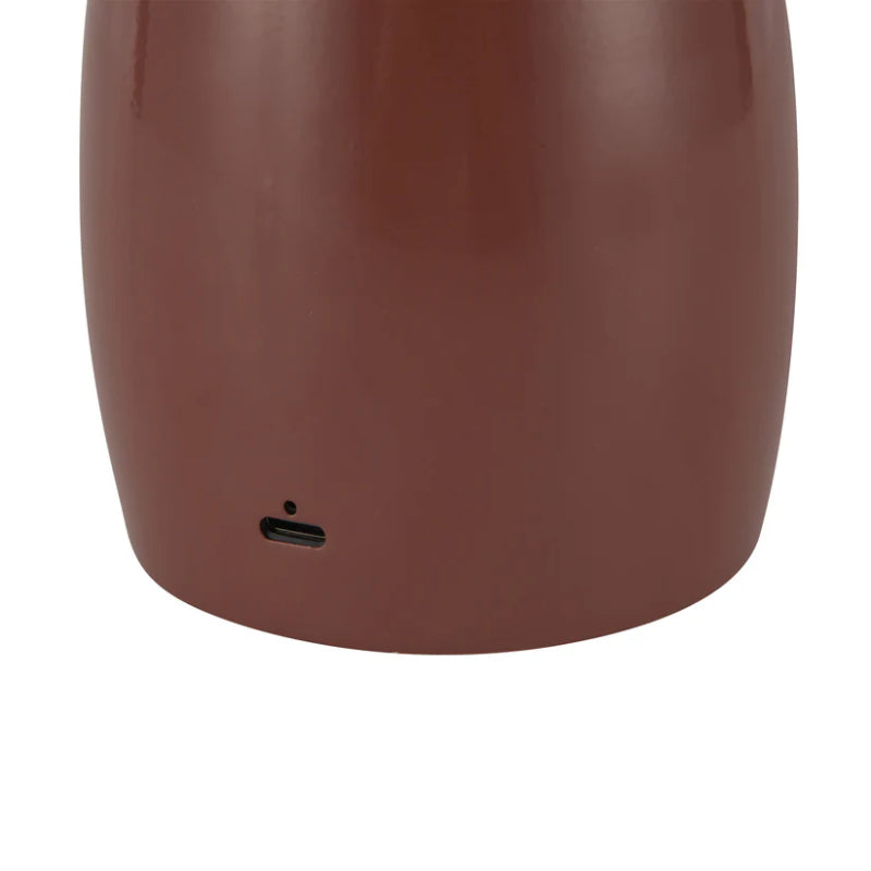 Alora Mood TL437409 Poppy 1-lt 11" Tall LED Table Lamp - Burgundy