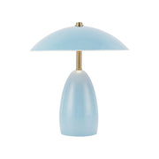 Alora Mood TL437409 Poppy 1-lt 11" Tall LED Table Lamp - Cerulean