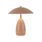 Alora Mood TL437409 Poppy 1-lt 11" Tall LED Table Lamp - Peach