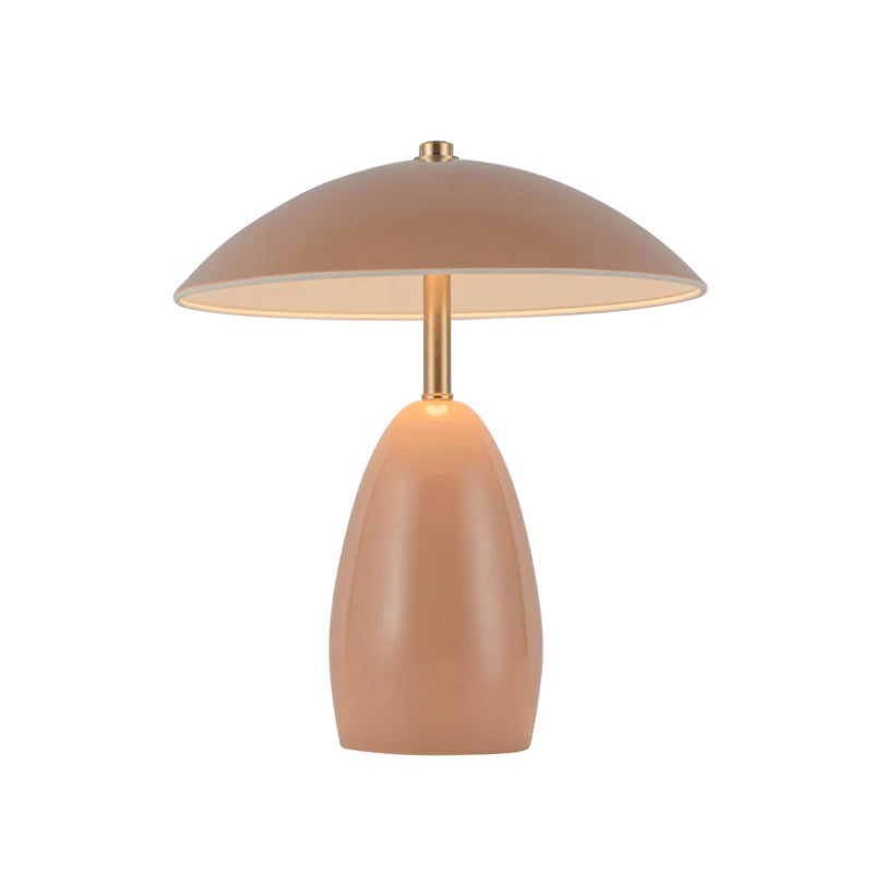 Alora Mood TL437409 Poppy 1-lt 11" Tall LED Table Lamp - Peach