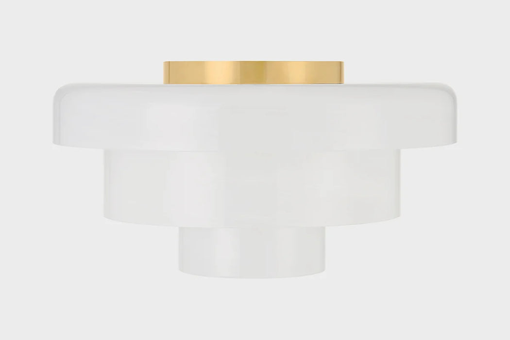 Hudson Valley 1008 Port Richmond 1-lt 16" Flush Mount