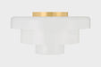 Hudson Valley 1008 Port Richmond 1-lt 16" Flush Mount