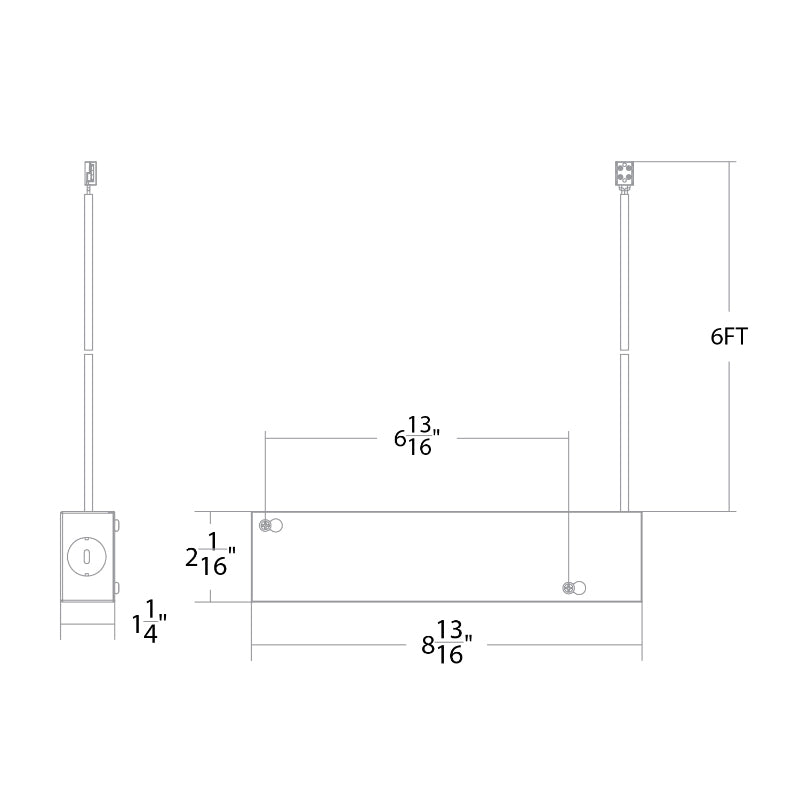 WAC PS-24DC-U60R-BT 60W 120-277VAC/24VDC Remote Power Supply
