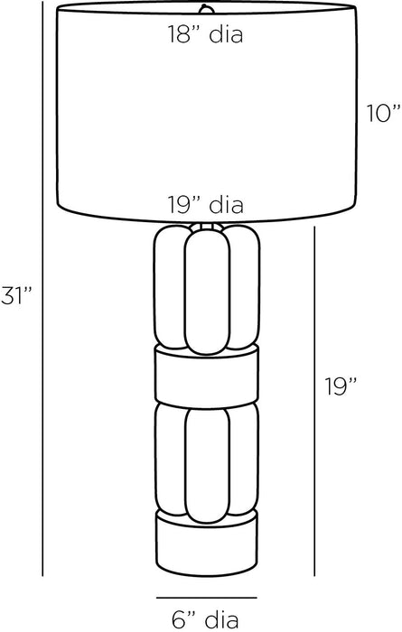 Arteriors Bronson Lamp