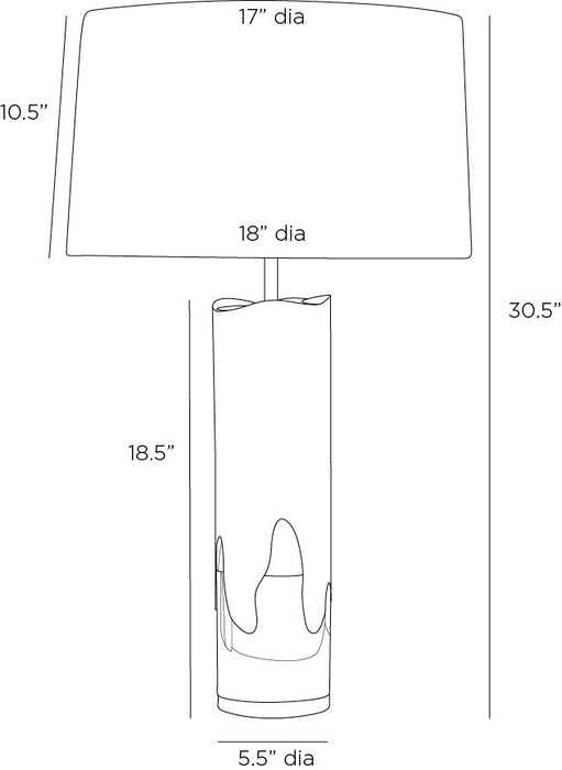 Arteriors Equinox Lamp