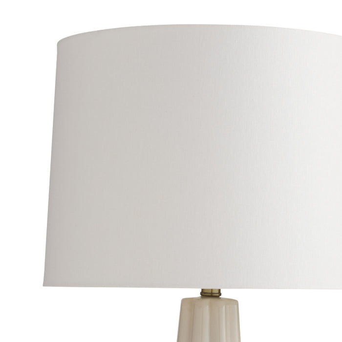 Arteriors 17496 Arlington 1-lt 31" Tall Table Lamp - Ivory Ceramic
