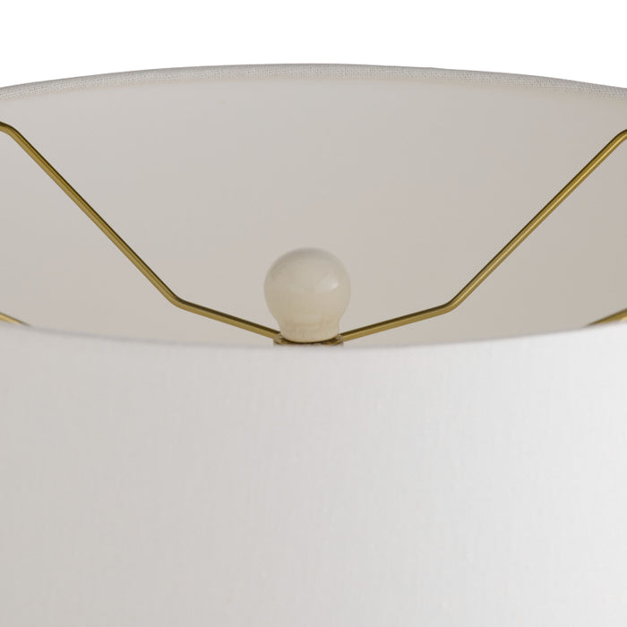 Arteriors 17496 Arlington 1-lt 31" Tall Table Lamp - Ivory Ceramic