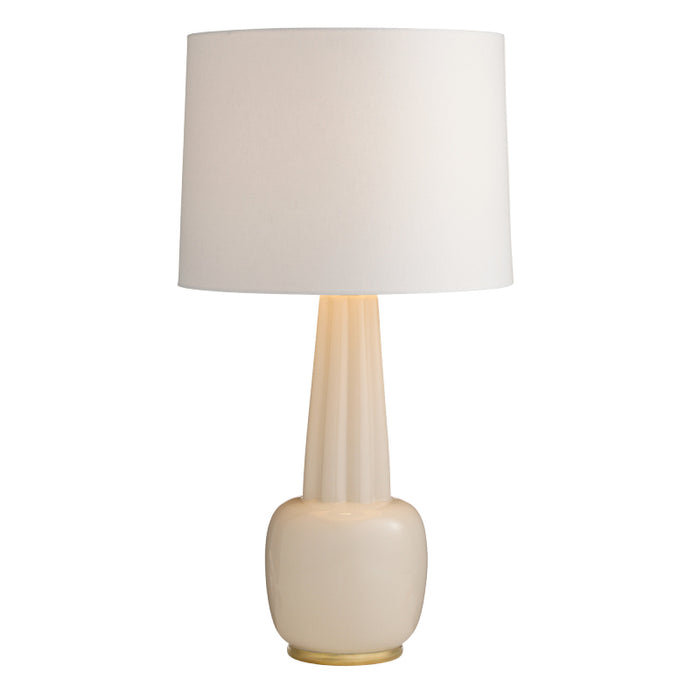 Arteriors 17496 Arlington 1-lt 31" Tall Table Lamp - Ivory Ceramic