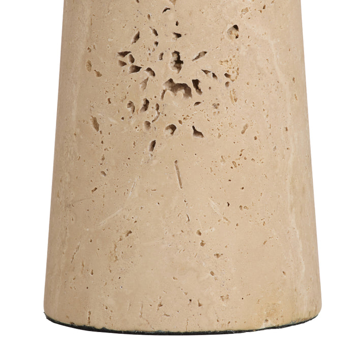 Arteriors Sidney 2-lt 34" Tall Table Lamp - Travertine