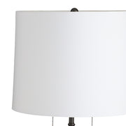 Arteriors Sidney 2-lt 34" Tall Table Lamp - Travertine
