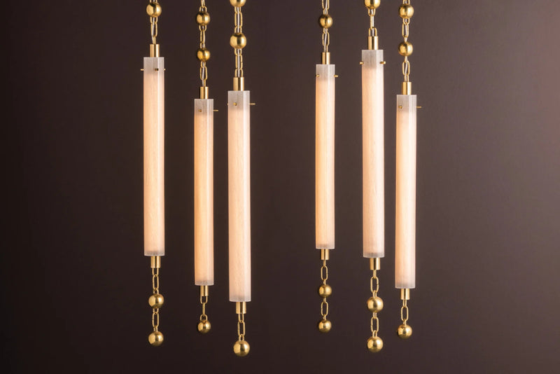 Corbett 568-28 Parigi 6-lt 28" LED Chandelier