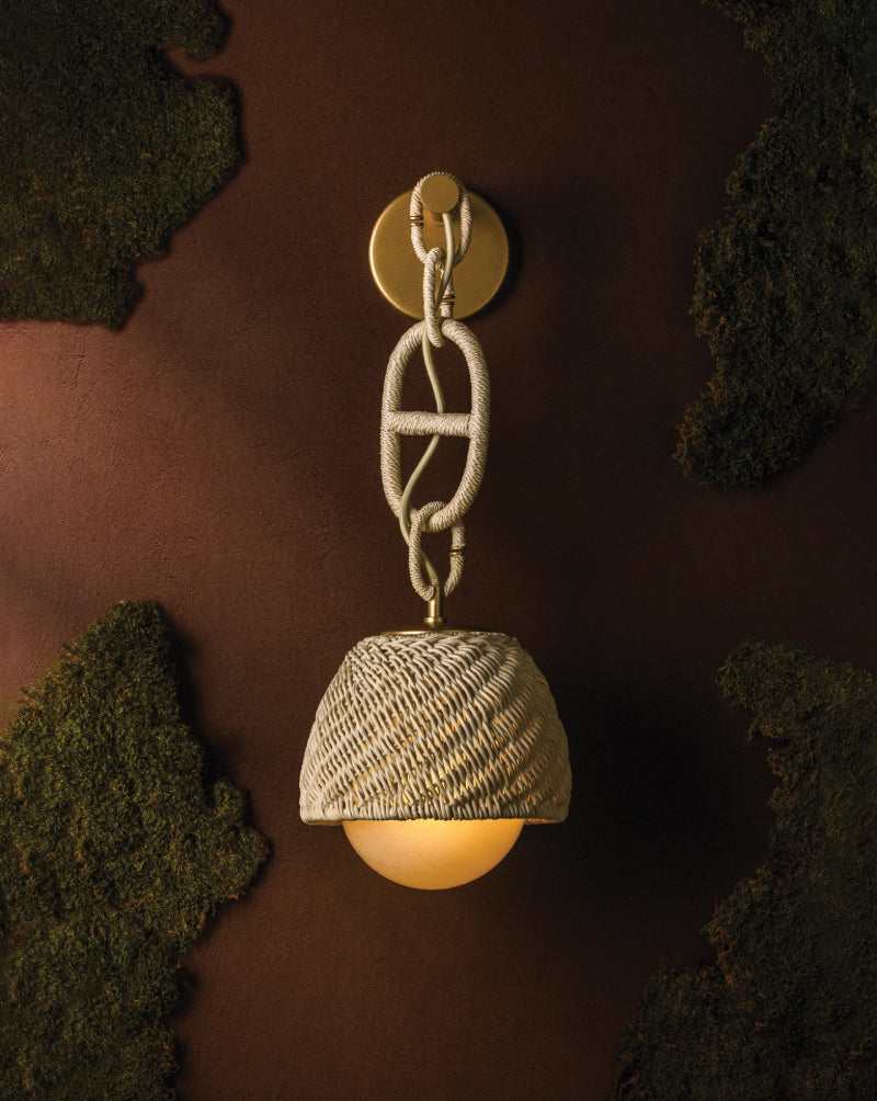 Corbett 576-01 Piasu 1-lt 23" Tall Wall Sconce