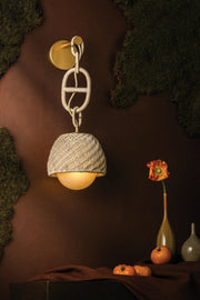 Corbett 576-01 Piasu 1-lt 23" Tall Wall Sconce
